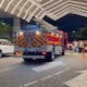 Bomberos atienden emergencia por conato de incendio en universidad de Samborondón