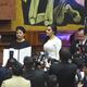 Henry Kronfle, presidente de la Asamblea Nacional, felicita y desea éxitos a Verónica Abad por la tarea asignada en Israel