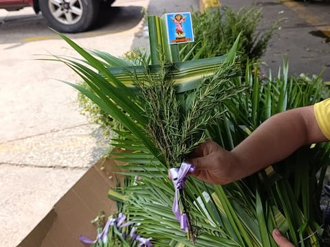 Arreglos para Domingo de Ramos se ofertan desde $ 0,50 en Guayaquil