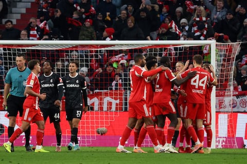 Bayern Múnich protagoniza épica remontada y golea 6‑2 al Friburgo