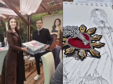 “Quito para Shakira”: Toska entrega al equipo de la artista un traje inspirado en la Virgen de Legarda
