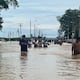 60 % de Balao inundado por desbordamiento de río, tras fuertes lluvias
