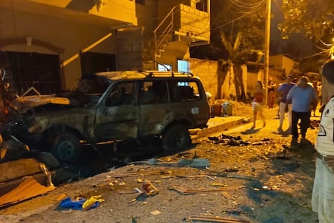 Ataque con explosivos a camión bananero dejó dos heridos en El Oro