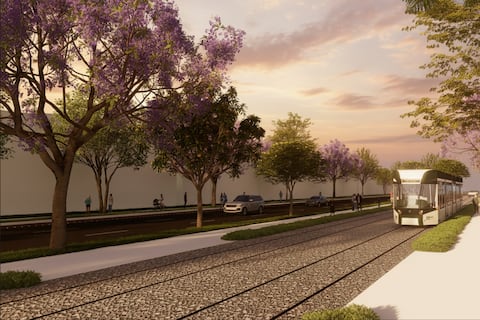 ¿Un tranvía en Samborondón?: propuesta privada busca solucionar congestionamiento en la avenida principal de La Puntilla