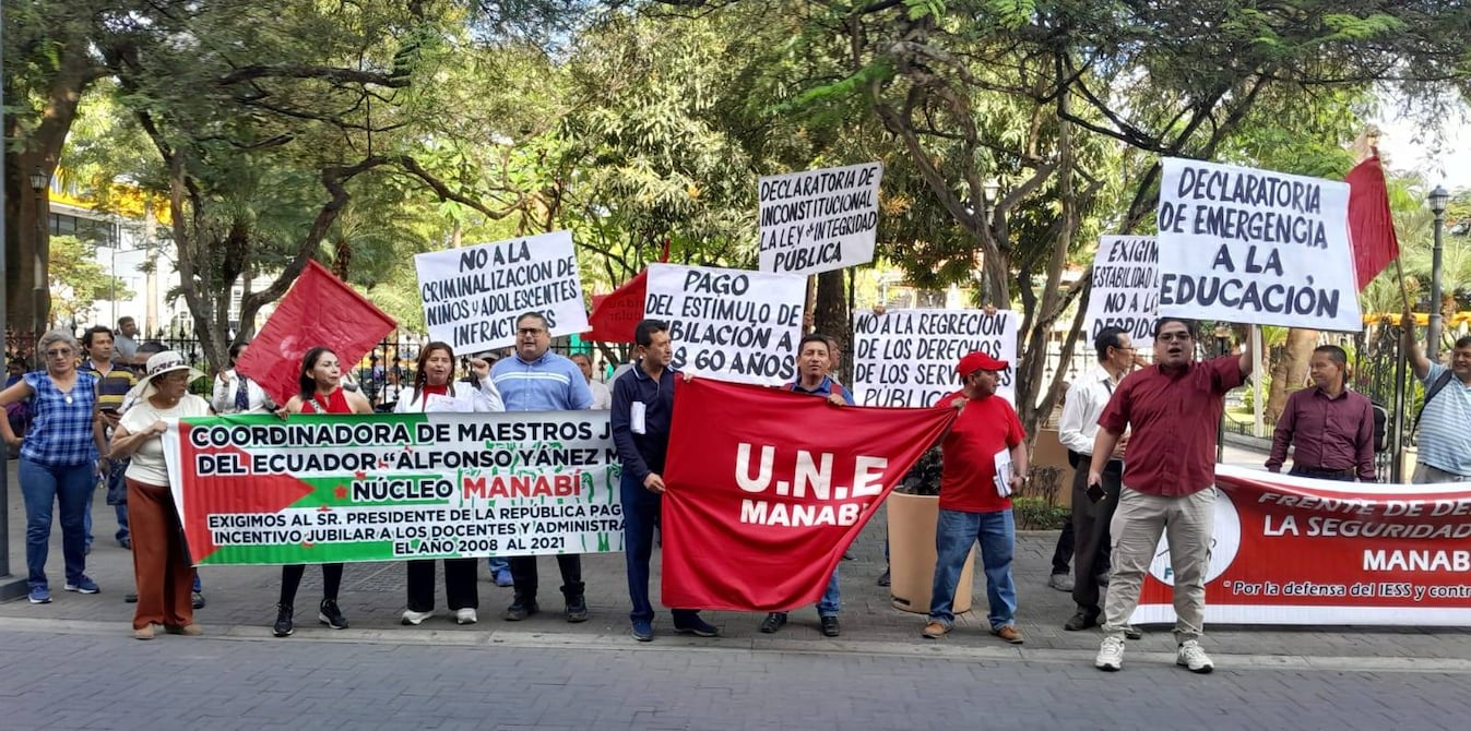Movilizaciones contra medidas del Gobierno de Daniel Noboa se reactivan desde este 11 de julio