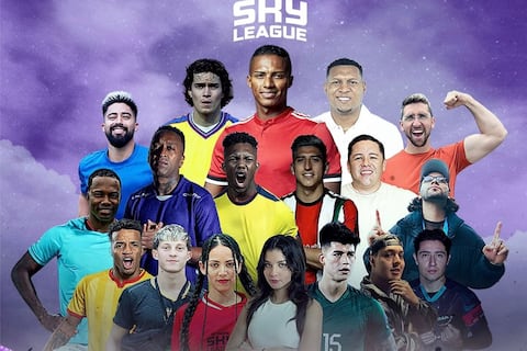 Futbolistas ecuatorianos activos y retirados se unen a ‘influencers’ para crear Ultimate Sky League