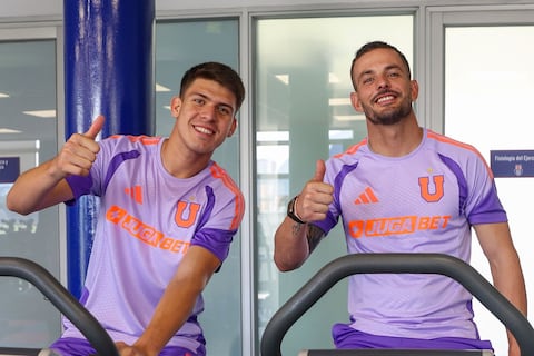 Octavio Rivero ya entrena con Universidad de Chile