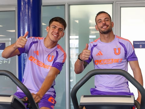 Octavio Rivero ya entrena con Universidad de Chile