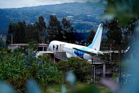 El avión de Tame que ahora es parte del hotel Antanka Lodge: así se ideó este proyecto turístico
