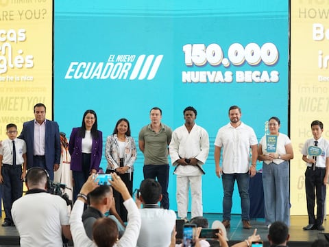 Daniel Noboa anunció la entrega de 150.000 becas en inglés, ‘Because He Is Nice’, con inscripciones hasta el 13 de marzo