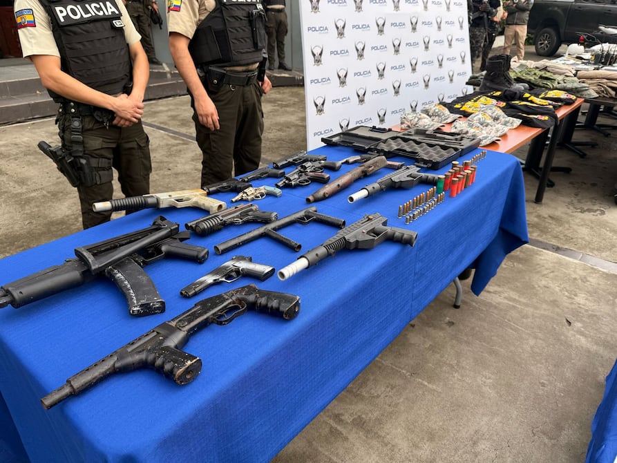 ‘La facilidad de acceso a las armas impulsa la violencia armada’: los casos de tráfico ilícito de armas pasaron de 230 a 731 en Ecuador en tres años recientes
