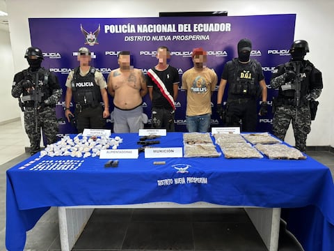 Cabecilla de facción de Los Choneros fue capturado en centro de acopio de armas en Guayaquil