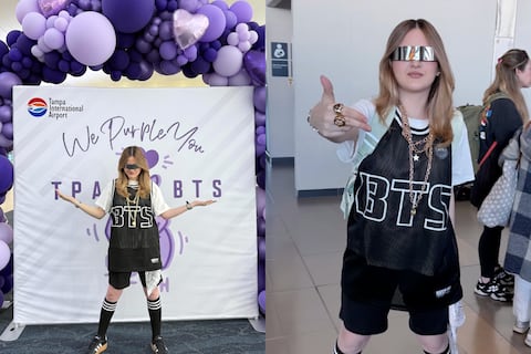 Mar Rendón cumple uno de sus sueños y asiste al concierto de BTS en Estados Unidos