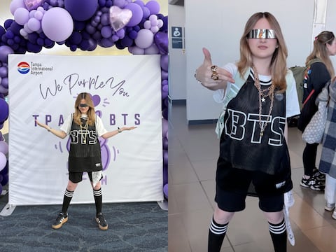 Mar Rendón cumple uno de sus sueños y asiste al concierto de BTS en Estados Unidos