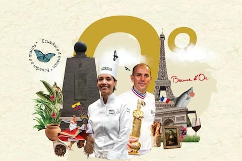 Los chefs Davy Tissot y Alejandra Espinoza preparan en Quito una experiencia gastronómica que une técnica francesa y sabor ecuatoriano
