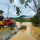 20 personas afectadas y seis viviendas con daños por desbordamiento de río en Camilo Ponce Enríquez