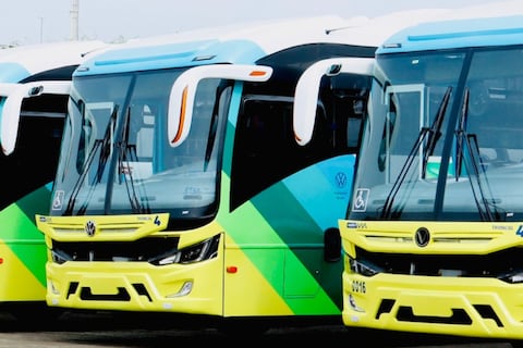 Ruta alimentadora T410 y circuito T410 B comienzan a operar como parte de la Troncal 4 de la Metrovía