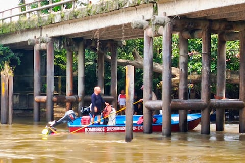 Tragedia en el río Eno: hombre murió ahogado al intentar salvar a un menor