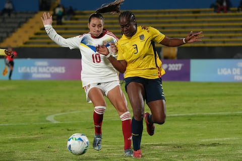 Ecuador empata con Venezuela por la fecha 3 de la Liga de Naciones Femenina Conmebol