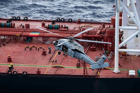 Estados Unidos intercepta otro petrolero en el Índico por violar su bloqueo de crudo en el Caribe