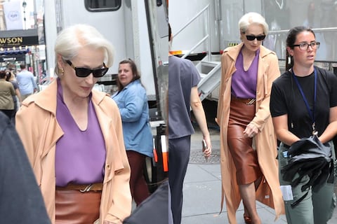 Primer vistazo al regreso de Miranda Priestly en ‘El diablo viste a la moda 2′: Meryl Streep luce casi igual 20 años después