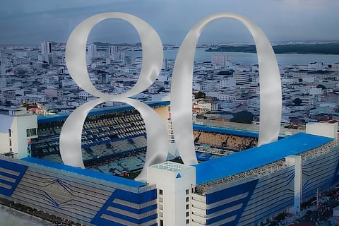 ‘Testigo de hazañas, lágrimas y abrazos’: Emelec celebra los 80 años del estadio George Capwell