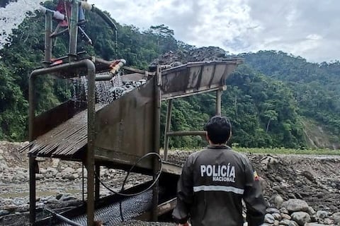 36 focos de minería ilegal se han identificado en 12 provincias de Ecuador, actividad ilegal deja una rentabilidad diaria de $ 300.000