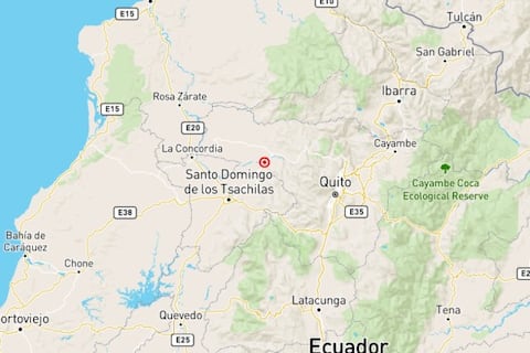 Sismo de magnitud 3,6 se registró cerca de Santo Domingo