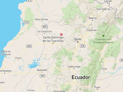 Sismo de magnitud 3,6 se registró cerca de Santo Domingo