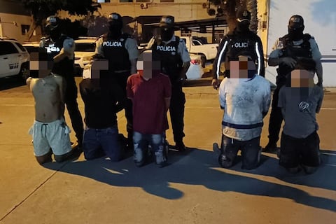 Capturan a sicarios en Manta fuerzas armadas