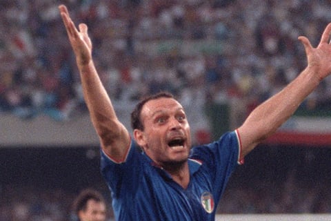 Toto Schillaci perdió la batalla contra el cáncer: el goleador de Italia en el Mundial de 1990 falleció a los 59 años