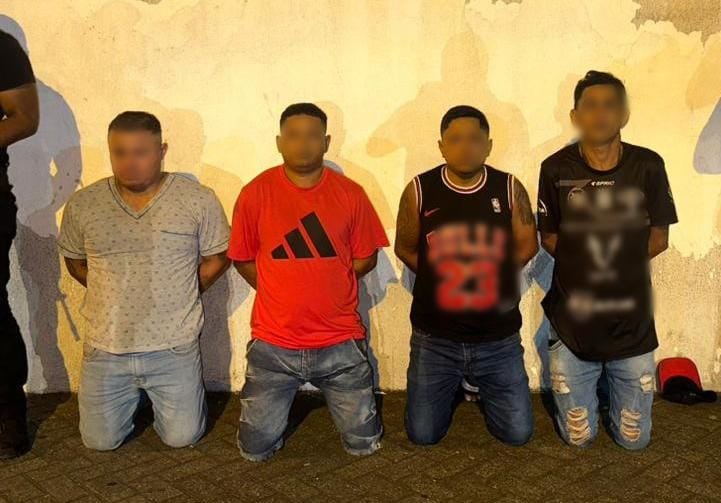 Cae banda de la Mafia Trébol en Pascuales: cuatro detenidos por uso de explosivos y armas