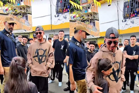 J Balvin protagoniza encuentro solidario junto al influencer Camilo Cifuentes en colombia