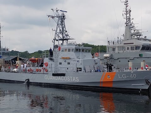 La Armada presentó el guardacostas ‘Isla Santa Rosa’, entregado por EE. UU. a Ecuador