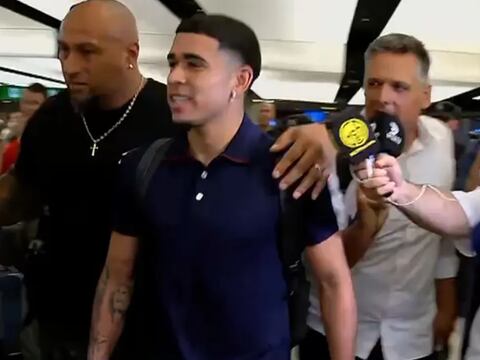 ‘Es algo grande’, dice Kendry Páez a su arribo a Argentina para jugar en River Plate