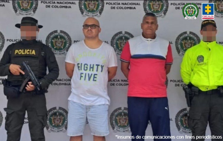 Colombia captura a tres enlaces de la mafia italiana calabresa ‘Ndrangheta’