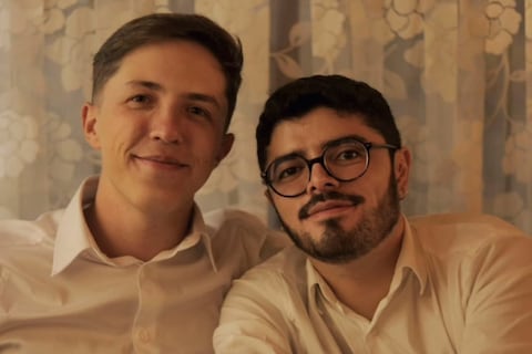 Así fue la boda del actor Diego Ulloa, de EnchufeTV, con Serghej Ferla