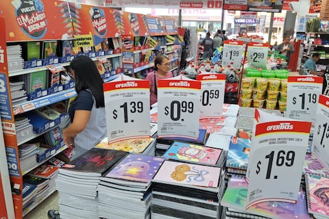 Compras de temporada: cuadernos desde $ 0,90 hasta $ 15, con licencias y hasta importados desde Vietnam y Taiwán