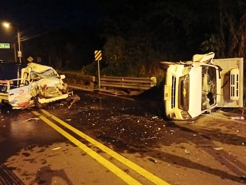 En Morona Santiago dos siniestros de tránsito dejaron tres heridos