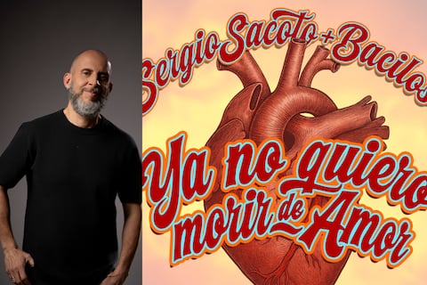 Sergio Sacoto y Bacilos unen fuerzas en ‘Ya no quiero morir de amor’, una cumbia fusión que celebra el desamor con ironía y ritmo
