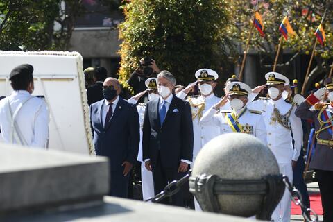 Presidente Guillermo Lasso: Nunca cederemos a amenazas porque eso echaría abajo el buen trabajo que estamos haciendo