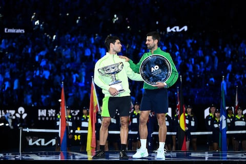 Carlos Alcaraz gana a Djokovic en Australia y completa el Grand Slam