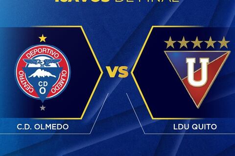 Dónde ver el partido Liga de Quito vs. Olmedo por los dieciseisavos de final de la Copa Ecuador
