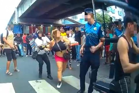 Agentes municipales fueron agredidos durante operativo en la Bahía de Guayaquil