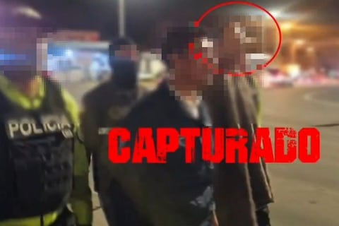 En Tulcán capturan a colombiano vinculado a Los Choneros y considerado objetivo de alto valor