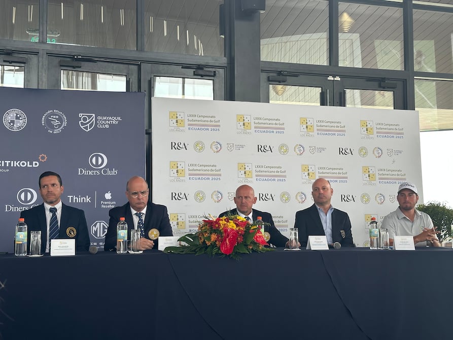 ‘No es un problema de falta de talento sino de recursos’, advierte Fernando Ferro, presidente de Federación Ecuatoriana de Golf