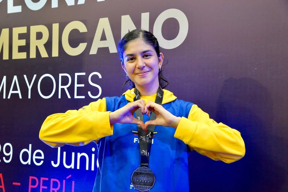 Nathaly Paredes conquista medalla de plata en tenis de mesa del Sudamericano 2025 de Lima