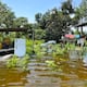 San Bartolo, en Sucre, se inundó por creciente del río Portoviejo