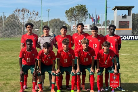 Cristiano Ronaldo Júnior marca su primer gol con la selección sub-16 de Portugal