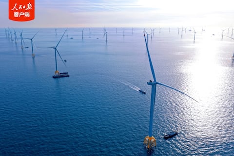 Rascacielos bajo el mar: Así es la estructura de 83 metros que China ha hundido para dominar la energía del viento